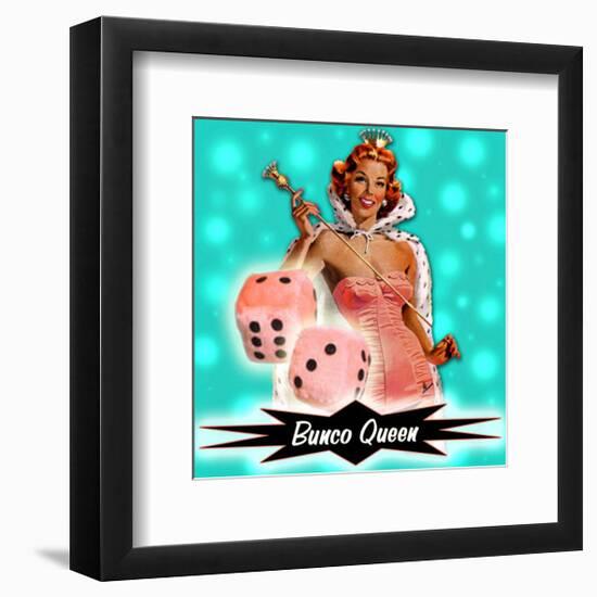 American Bunco Queen-null-Framed Giclee Print