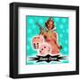 American Bunco Queen-null-Framed Giclee Print