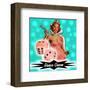 American Bunco Queen-null-Framed Giclee Print