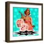 American Bunco Queen-null-Framed Giclee Print