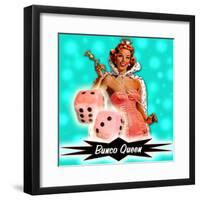 American Bunco Queen-null-Framed Giclee Print