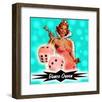 American Bunco Queen-null-Framed Giclee Print