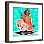 American Bunco Queen-null-Framed Giclee Print