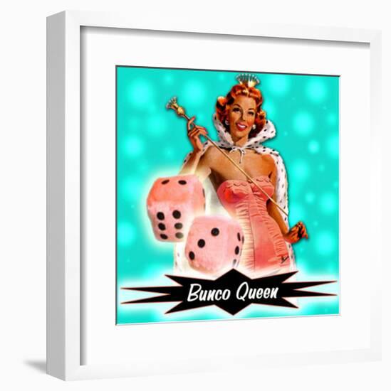 American Bunco Queen-null-Framed Giclee Print