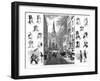 American Businessmen and Wall Street, New York, USA, 1877-null-Framed Giclee Print