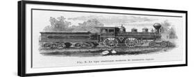 American Camden Train-null-Framed Premium Giclee Print