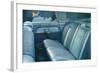 American Car Interior with Fishermen-null-Framed Art Print