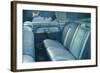 American Car Interior with Fishermen-null-Framed Art Print