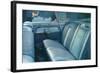 American Car Interior with Fishermen-null-Framed Art Print