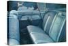 American Car Interior with Fishermen-null-Stretched Canvas