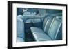 American Car Interior with Fishermen-null-Framed Premium Giclee Print