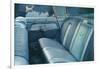 American Car Interior with Fishermen-Found Image Press-Framed Giclee Print