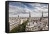 American Cathedral and the Eiffel Tower, Paris, France, Europe-Giles Bracher-Framed Stretched Canvas