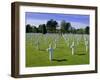 American Cemetery, Colleville, Normandy D-Day Landings, Normandie (Normandy), France, Europe-Gavin Hellier-Framed Photographic Print