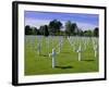 American Cemetery, Colleville, Normandy D-Day Landings, Normandie (Normandy), France, Europe-Gavin Hellier-Framed Photographic Print