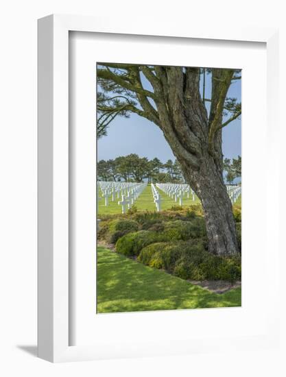 American Cemetery, Colleville, Normandy, France-Jim Engelbrecht-Framed Photographic Print