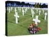 American Cemetery (WWII), Omaha Beach, Colleville-Sur-Mer, Calvados, Normandy, France-Guy Thouvenin-Stretched Canvas