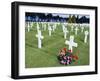 American Cemetery (WWII), Omaha Beach, Colleville-Sur-Mer, Calvados, Normandy, France-Guy Thouvenin-Framed Photographic Print