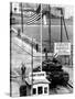 American Checkpoint on the Friedrichstrasse Crossing Point on the East-West Berlin Border-null-Stretched Canvas