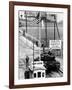 American Checkpoint on the Friedrichstrasse Crossing Point on the East-West Berlin Border-null-Framed Photo