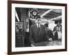 American Chess Champion Robert J. Fischer Playing Pinball-Carl Mydans-Framed Premium Photographic Print