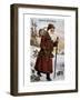 American Christmas Card-null-Framed Giclee Print