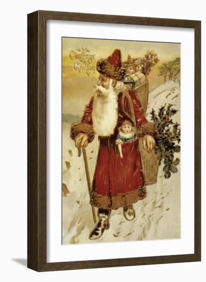 American Christmas Card-null-Framed Giclee Print