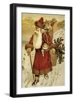 American Christmas Card-null-Framed Giclee Print