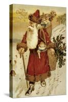 American Christmas Card-null-Stretched Canvas