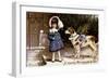 American Christmas Card-null-Framed Giclee Print