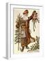 American Christmas Card-null-Framed Giclee Print