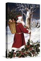 American Christmas Card-null-Stretched Canvas