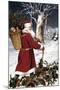 American Christmas Card-null-Mounted Giclee Print