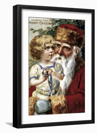 American Christmas Card-null-Framed Giclee Print