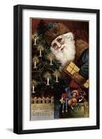 American Christmas Card-null-Framed Giclee Print