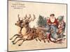 American Christmas Card-null-Mounted Giclee Print