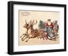 American Christmas Card-null-Framed Giclee Print