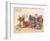 American Christmas Card-null-Framed Giclee Print