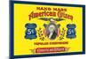 American Citizen Cigars-null-Mounted Art Print