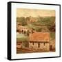 American Civil War: Bridge on the Boonsboro Pike-null-Framed Stretched Canvas