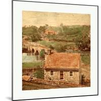 American Civil War: Bridge on the Boonsboro Pike-null-Mounted Giclee Print