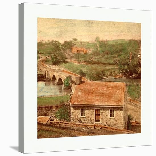 American Civil War: Bridge on the Boonsboro Pike-null-Stretched Canvas