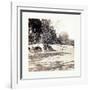 American Civil War: Burnside Bridge-null-Framed Giclee Print