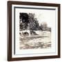 American Civil War: Burnside Bridge-null-Framed Giclee Print