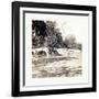 American Civil War: Burnside Bridge-null-Framed Giclee Print