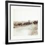 American Civil War: Captain J. M. Knap's Pennsylvania Independent Battery E Light Artillery Approac-null-Framed Giclee Print