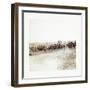 American Civil War: Captain J. M. Knap's Pennsylvania Independent Battery E Light Artillery Approac-null-Framed Giclee Print