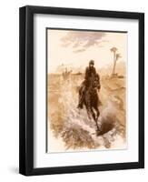 American Civil War general Philip Sheridan-Solomon Eytinge-Framed Giclee Print