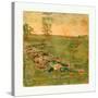 American Civil War: Laid Out for Burial at Antietam-null-Stretched Canvas