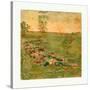 American Civil War: Laid Out for Burial at Antietam-null-Stretched Canvas